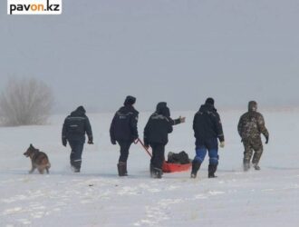 Павлодарские спасатели искали заблудившихся на морозе людей