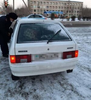 У водителя случился инсульт прямо на дороге в Экибастузе